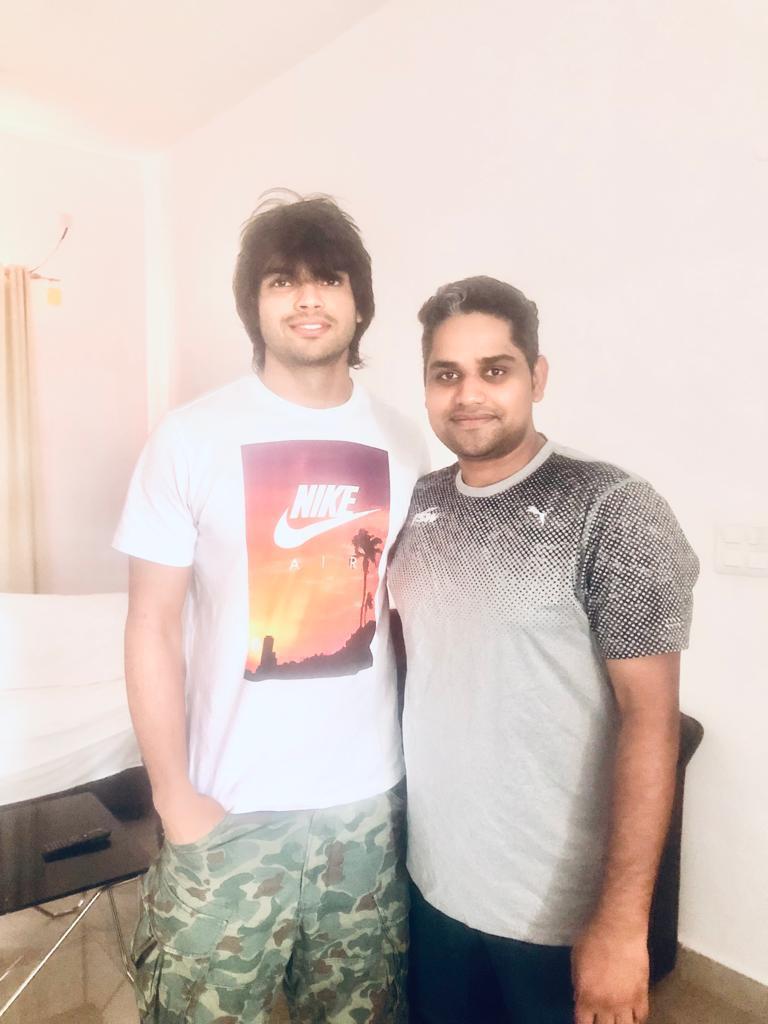 Olympic gold medalist Neeraj Chopra